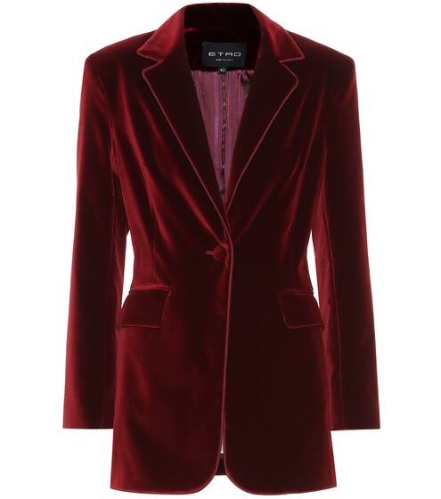 Velvet blazer | Etro