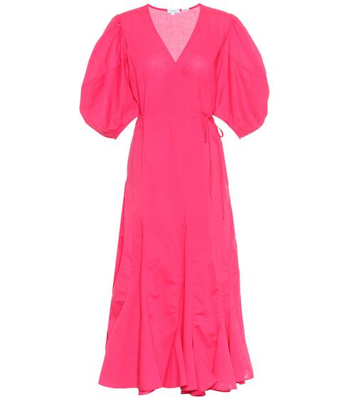 Fiona cotton wrap dress | RHODE