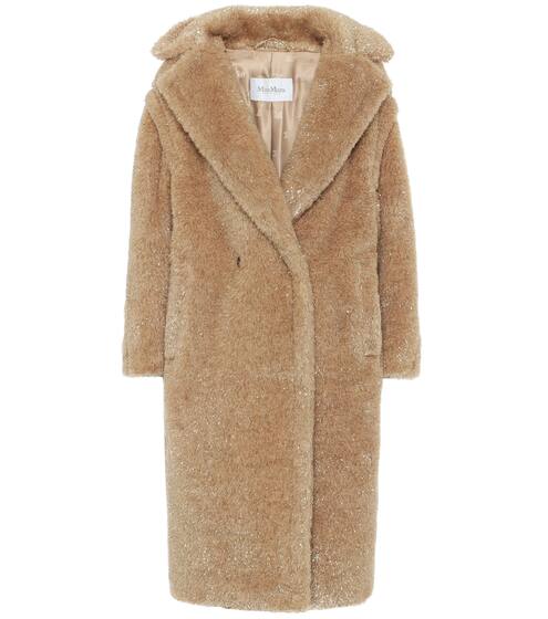 Teddy Bear Icon lamé coat | Max Mara