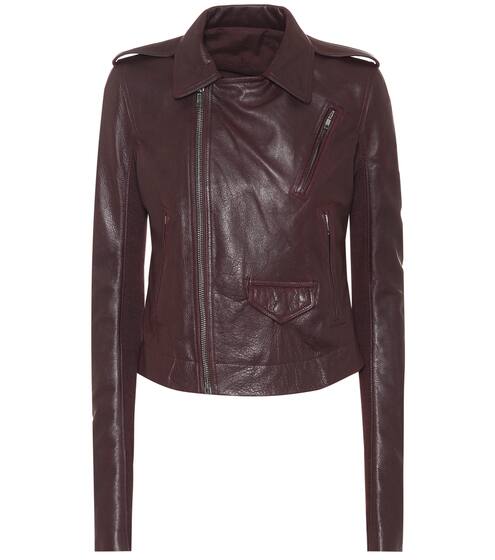 Leather jacket | Rick Owens