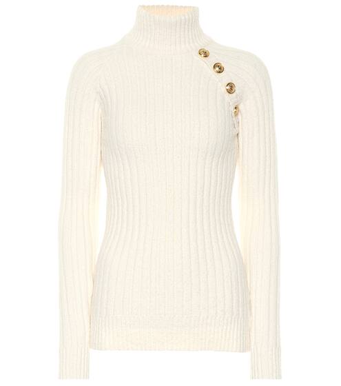 Embellished turtleneck sweater | Balmain