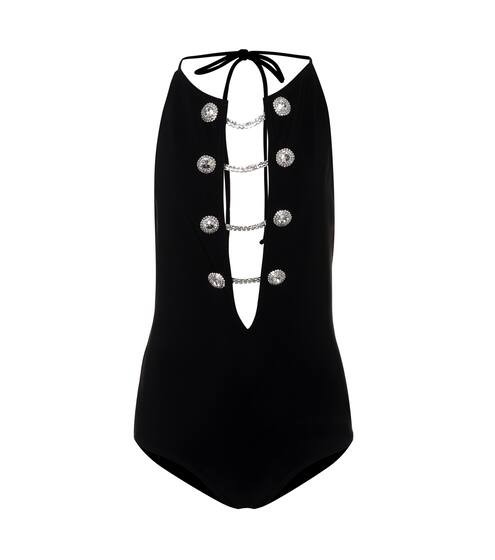 ثوب سباحة مع تزيين | Alessandra Rich