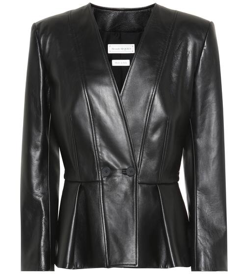 Leather jacket | Alexander McQueen