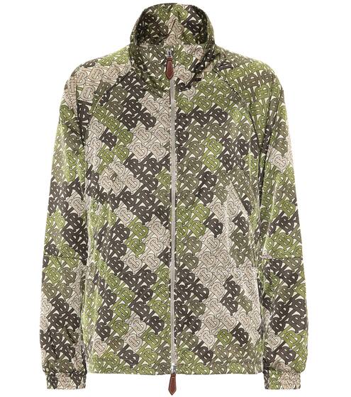 Printed twill jacket | Burberry