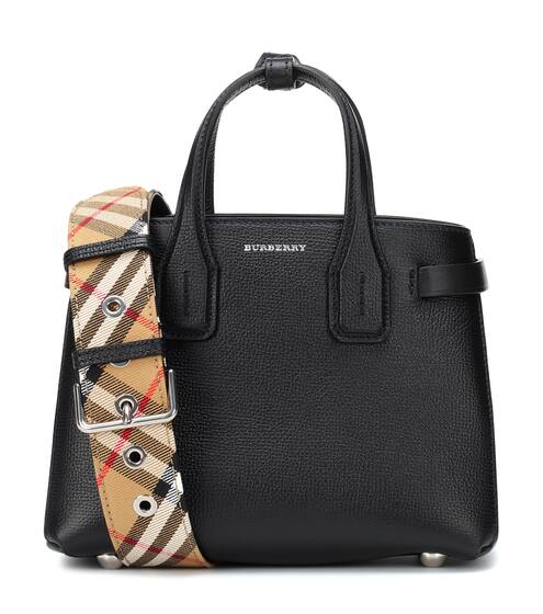The Baby Banner leather tote | Burberry