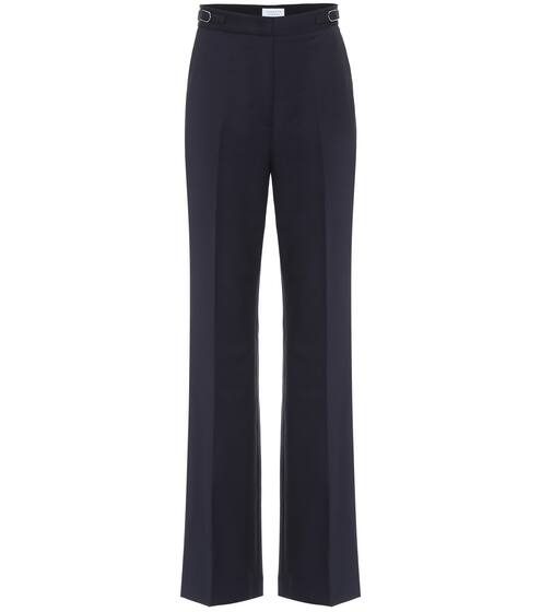 Vesta high-rise wide-leg wool pants | Gabriela Hearst