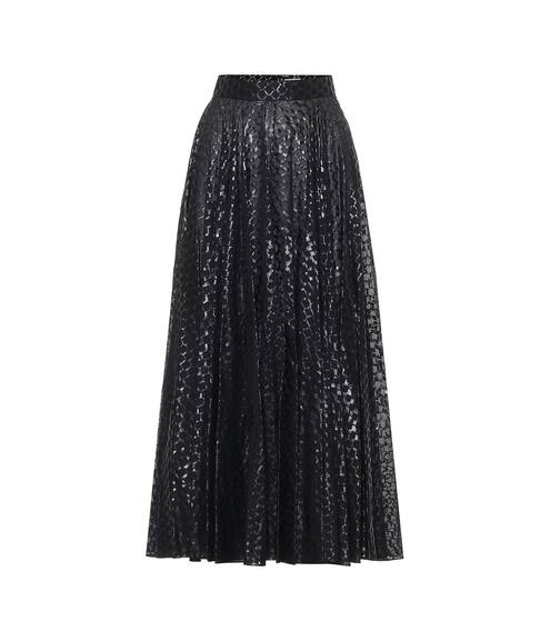 Printed cotton midi skirt | Alaïa