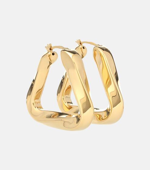 Vergoldete Ohrringe aus Silber | Bottega Veneta