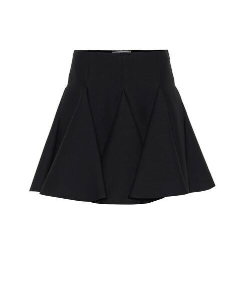 Virgin wool and silk miniskirt | Valentino