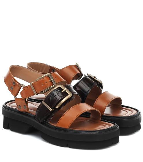 Leather sandals | Dries Van Noten