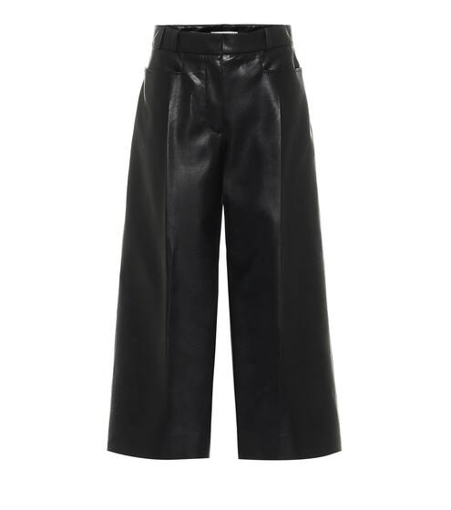 Charlotte faux leather culottes | Stella McCartney