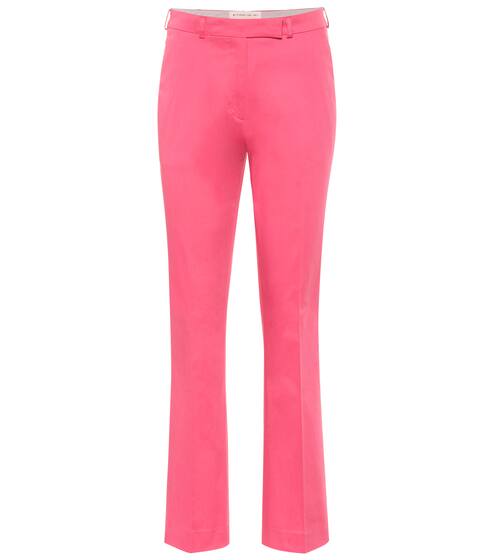 Mid-rise straight cotton pants | Etro
