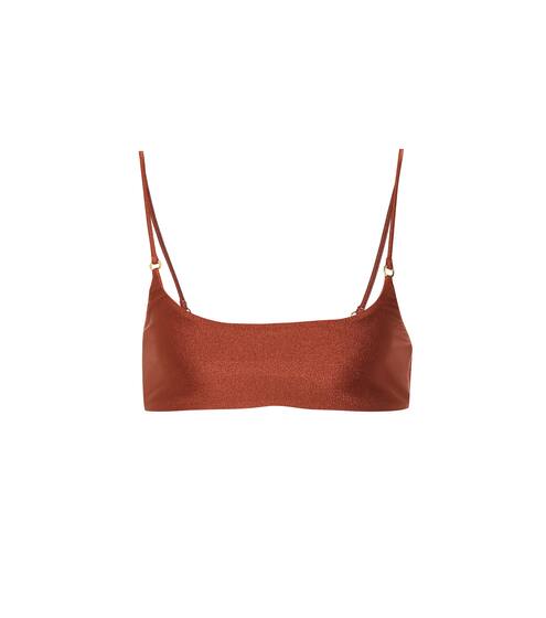 Hinge bikini top | Jade Swim