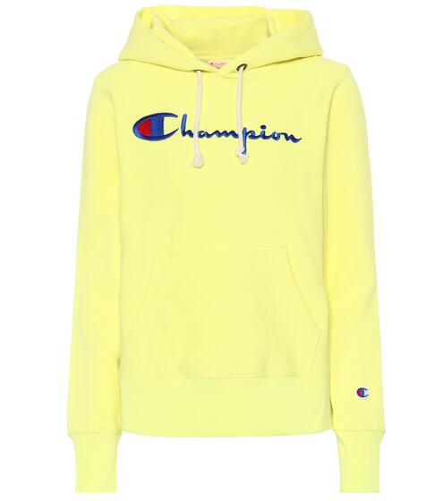Logo cotton hoodie | Champion
