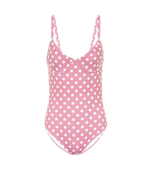 Mykela dotted swimsuit | Caroline Constas