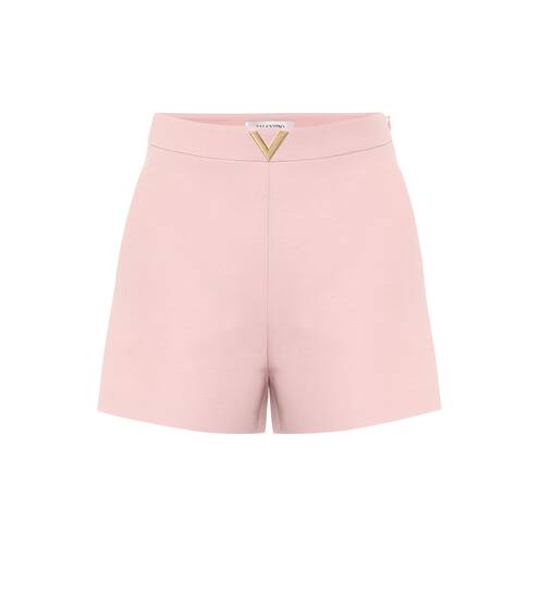 VGOLD wool and silk shorts | Valentino