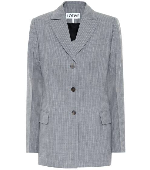 Striped wool blazer | Loewe