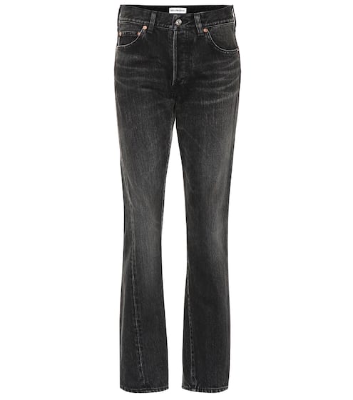 High-rise cotton jeans | Balenciaga