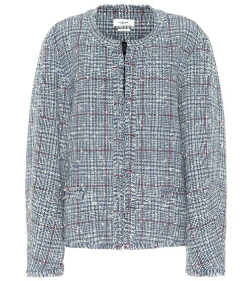 Ovia checked wool-blend jacket | Isabel Marant, Étoile