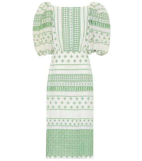 Printed cotton midi dress | Johanna Ortiz
