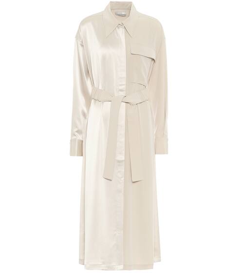 Satin shirt dress | Co