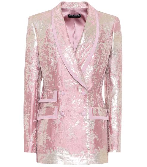 Lamé jacquard blazer | Dolce & Gabbana
