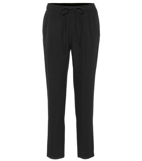 Crêpe slim pants | REDValentino