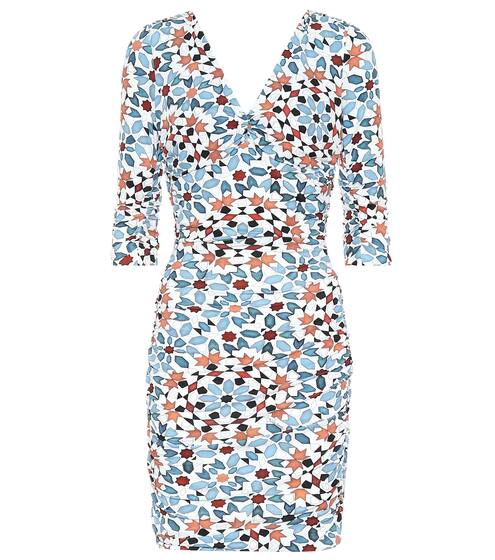 Bedrucktes Minikleid aus Jersey | Roberto Cavalli