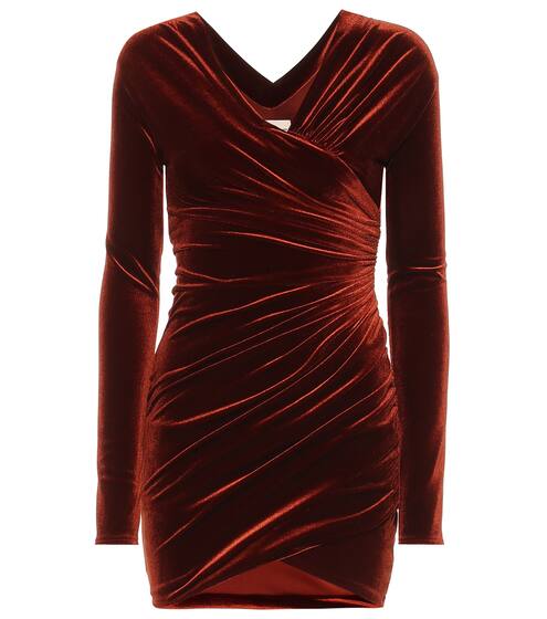 Velvet minidress | Alexandre Vauthier