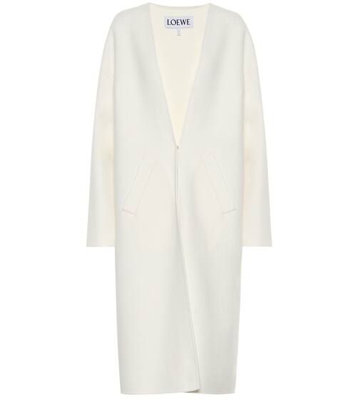 Wool and cashmere coat | Loewe