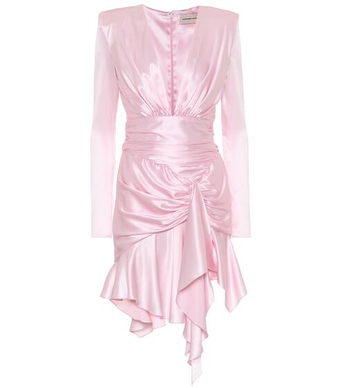 Stretch-silk satin minidress | Alexandre Vauthier