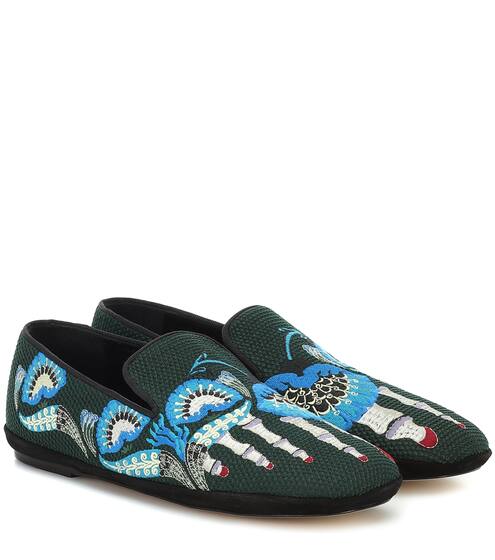 Embroidered loafers | Loewe