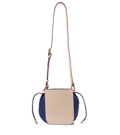 Gusset leather shoulder bag | Marni