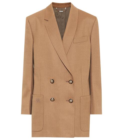 Stretch-wool blazer | Fendi
