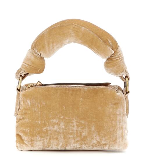 Padded velvet tote | Dries Van Noten