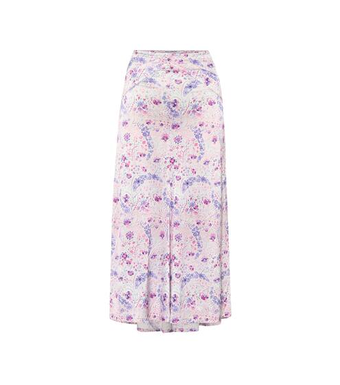 Exclusive to Mytheresa – Floral stretch-jersey skirt | Paco Rabanne