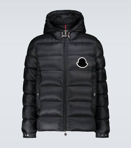 Sassiere velvet logo jacket | Moncler