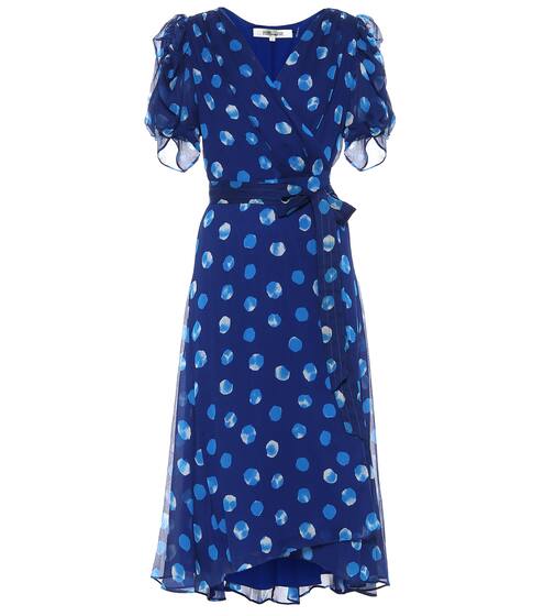 Abito Kimora a stampa in seta | Diane von Furstenberg
