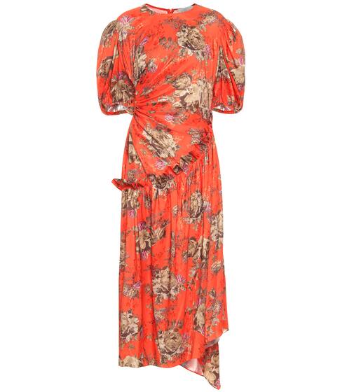 Ophelie floral jacquard dress | Preen by Thornton Bregazzi