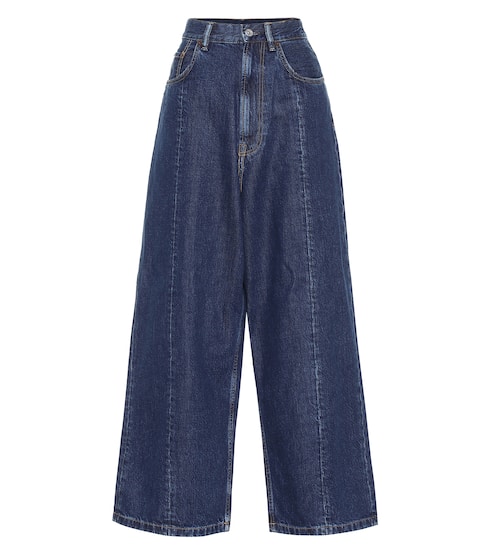 High-rise wide-leg jeans | Acne Studios