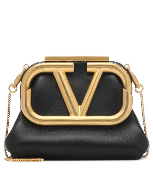 Valentino Garavani Clutch Supervee Mini aus Leder | Valentino / Garavani