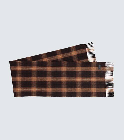 وشاح من الصوف بأهداب‬ | Saint Laurent