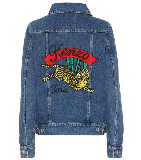 جاكيت من الدنيم مع تطريز | Kenzo