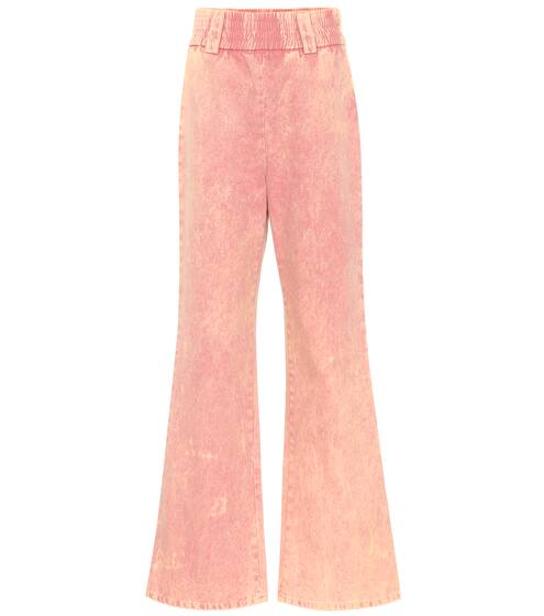 High-rise flared jeans | Miu Miu
