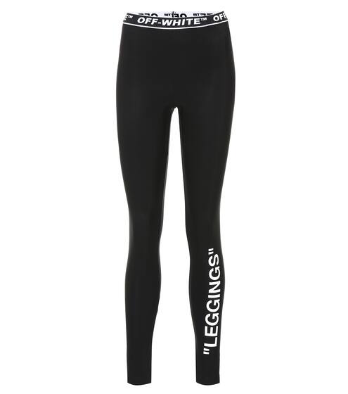 Quote leggings | Off-White