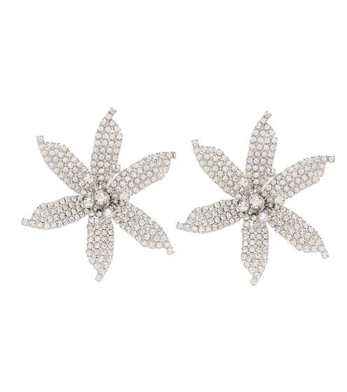 Crystal-embellished earrings | Jennifer Behr