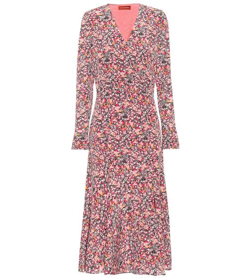 Martha floral silk midi dress | Altuzarra