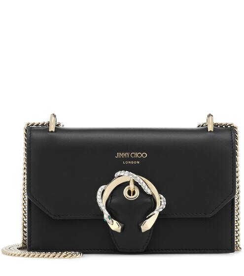 Schultertasche Paris aus Leder | Jimmy Choo