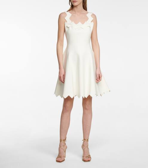 Knit minidress | Oscar de la Renta