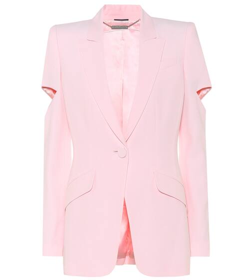 Crêpe blazer | Alexander McQueen